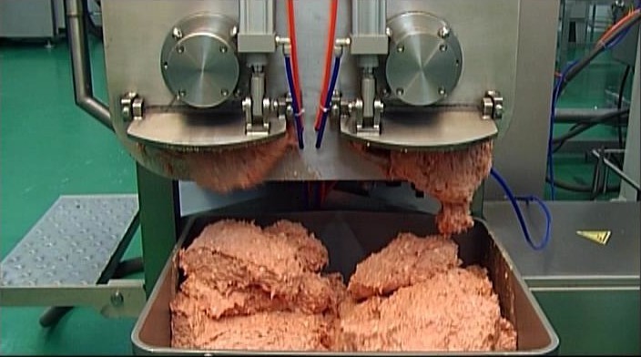 màquina mescladora de carn al buit