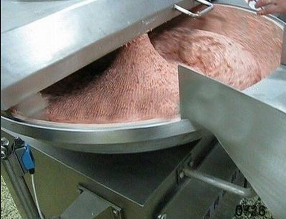 Vleessnijmachine/vleeskom snijmachine
