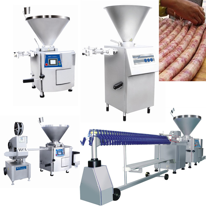 Máquina de enchimento de salsicha de carne de processamento de carne