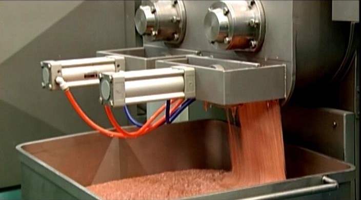 máquina mezcladora de carne al vacío